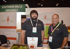 Brick Rooks and Vince Ferrante with Southern Belle Organics out of North Carolina.